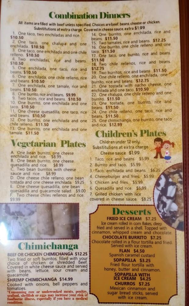 Lorenzo's Mexican Grille Menu image 4